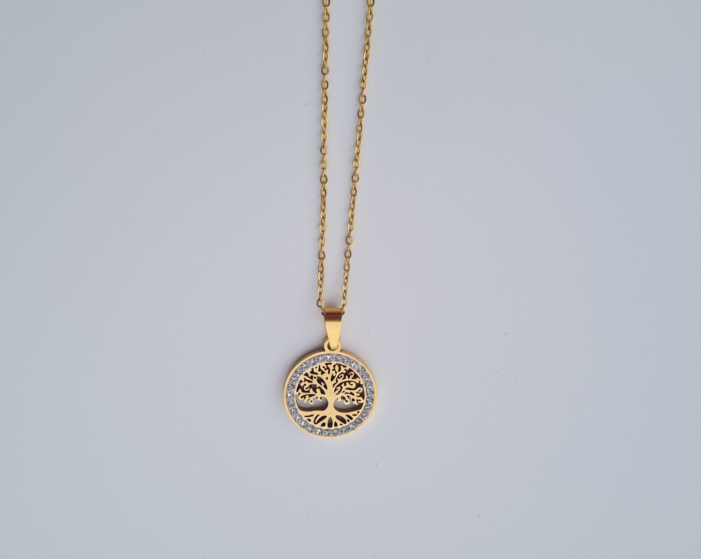 Collier Tree of Life En Acier Inoxydable